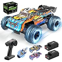 Hosim 1:16 Scale 40+KPH All Terrain RC Car,4WD Waterproof High Speed Electric Toy Off Road RC Monster Truck Vehicle Crawler with 2 Rechargeable Batteries for Boys Kids and Adults