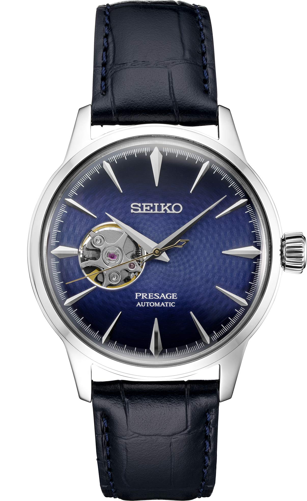 Mua Seiko Presage Automatic Blue Leather Watch SSA405 trên Amazon Mỹ chính  hãng 2023 | Giaonhan247