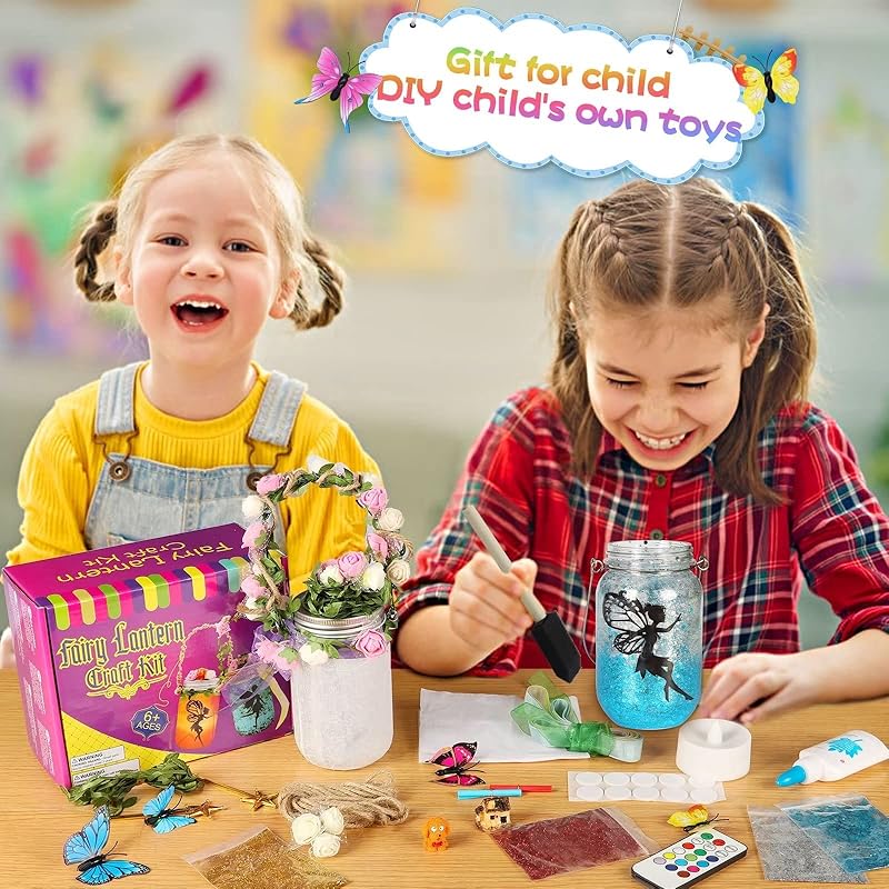 Mua Alritz Fairy Lantern Craft Kit - Gift for Kids Girls - Remote ...