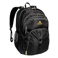 Unisex Prime 6 Backpack, Black/Gold Metallic, One Size