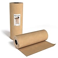 Brown Kraft Paper Roll - 24 Inch X 1200 Feet - for Gift Wrapping, Crafts, Packing, Void Filling - Made in The USA