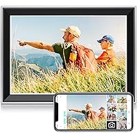 10 Inch WiFi Digital Photo Frame Touch Screen, Picture Frame with 16GB Memory Support External SD Card, Bulk Upload via APP or Email, User-Friendly, Timed Sleep, Background Music Mother's Day