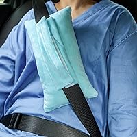 SWISSELITE Seat Belt Pillow Post Surgery, Mastectomy Pillow, Support Cushion Pad for Heart Surgery, Port Pacemaker, Hysterectomy Recovery, C-Section Recovery Pillow, Breast Cancer Gifts