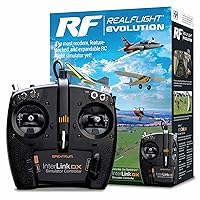 Evolution RC Flight Simulator Software with Interlink DX Controller Included RFL2000 Air/Heli Simulators Compatible with VR headsets Online Multiplayer Options