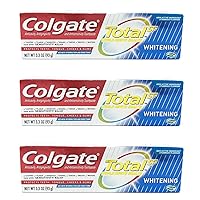 Total Whitening Toothpaste Gel, 3.3 oz (Pack of 3)