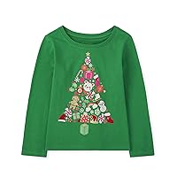 The Children's Place Girls' All Holidays Long Sleeve Graphic T-Shirts