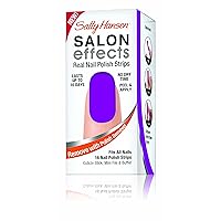 Salon Effects Real Nail Polish Strips, Violet Night, 16 Count