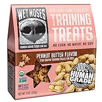 Little Stars Dog Training Treats – for All Pet Sizes, Breeds – All-Natural Puppy Treat – 100% Human-Grade – Delicious Snacks to Train Dogs, Puppies – Peanut Butter, 9 Oz.
