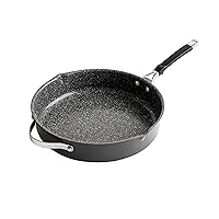 Nordic Ware Verde Aluminized Steel Cookware with Ceramic Coating, 12-Inch Skillet
