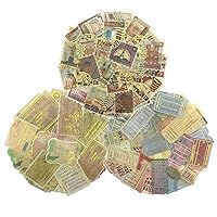 Vintage Washi Stickers for Scrapbooking, Aesthetic Sticker Book for  Journaling with 30 Sheets Scrapbook Decorative Stickers and 20 Sheets  Scrapbook