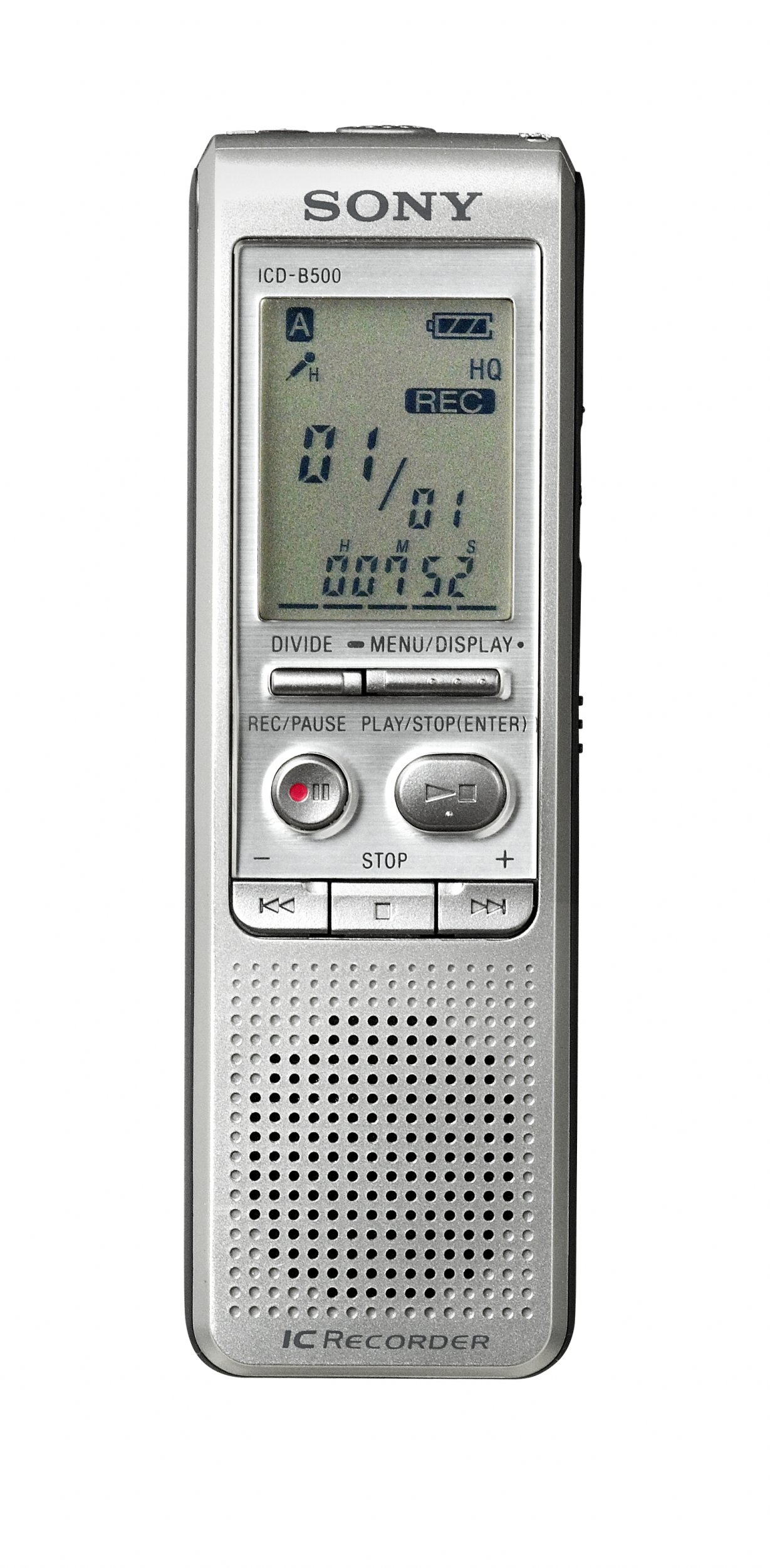 Sony ICD-B500 Digital Voice Recorder with 256 MB Built-in Flash Memory
