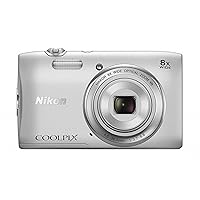 Nikon Digital Camera COOLPIX S3600 Silver S3600SL