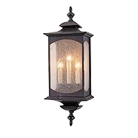 Feiss Lighting-Market Square-Wall Mount Lantern in Traditional Style-9 Inch Wide by 25 Inch High