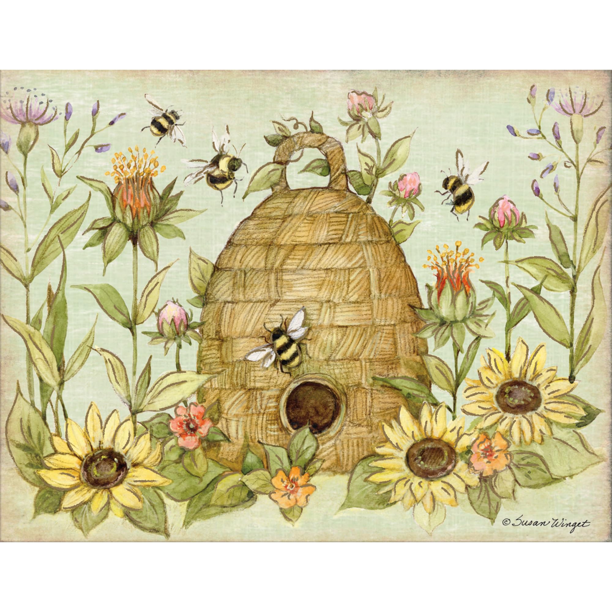 Lang Spring Bees Boxed Note Cards (1005385)