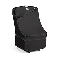 J.L. Childress Wheelie Car Seat Travel Bag - Car Seat Carrier with Wheels - Heavy Duty Car Seat Bag with Wheels - Fits All Car Seats, Infant Carriers & Booster Seats - Black