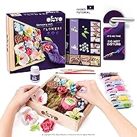 Art Kit Romance | Succulents Art Set 3D for Home Wall Decor | Craft Kits for Adults UK and Teenagers | Craft Box with Modeling Clay for Succulents | Hobby Kits Succulent DIY Art Gift Kits