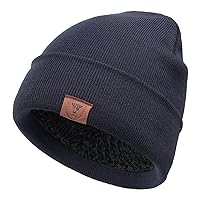 OZERO Winter Beanie Daily Hat - Thermal Polar Fleece Ski Stocking Skull Cap for Men and Women