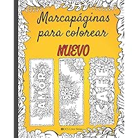 Marcapáginas para colorear: Marcadores para colorear con motivos florales para mujeres y personas mayores que aman la lectura, libro de colorear ... 50 marcadores bonito regalo (Spanish Edition)