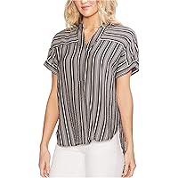 Vince Camuto Womens High-Low Pullover Blouse