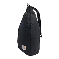 Carhartt Bag, Sling Side Release Buckle & Tablet Sleeve, Crossbody Backpack (Black), One Size
