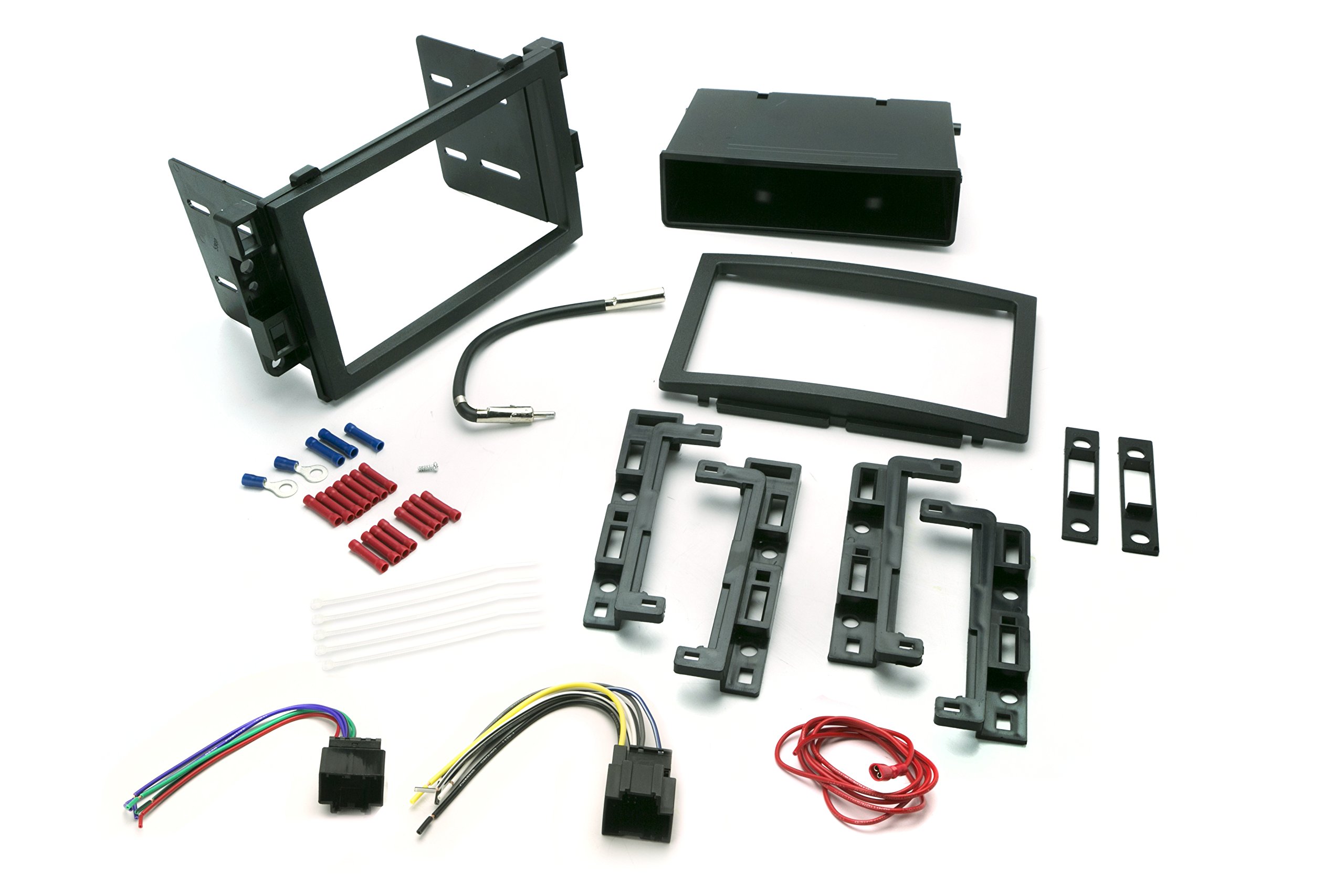 SCOSCHE Install Centric ICGM10BN Compatible with Select GM 2006-17 LAN Double DIN Complete Basic Installation Solution for Installing an Aftermarket Stereo