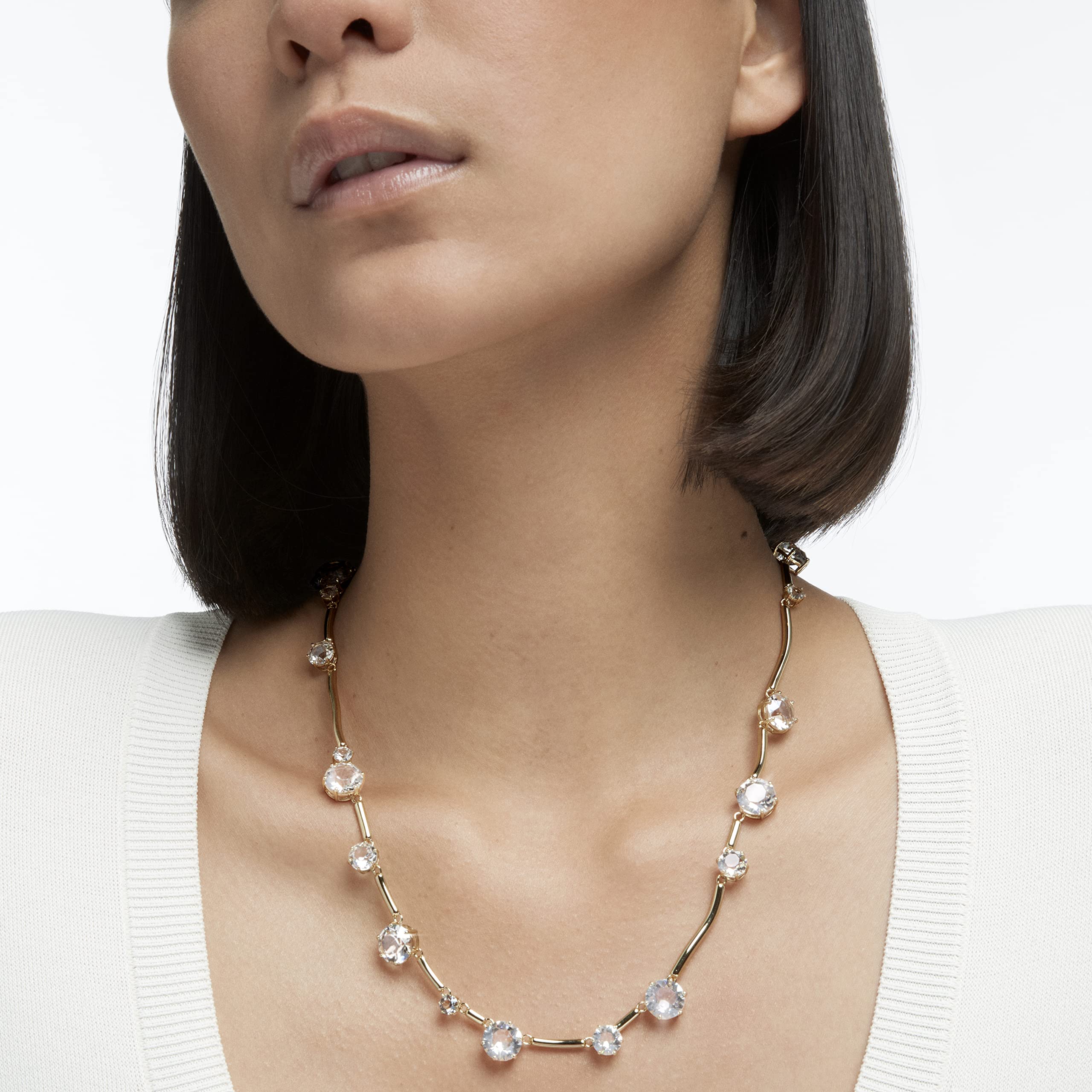 SWAROVSKI Constella Necklace Collection with Clear Crystals