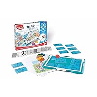 Maped Creativ Texture Art Kit with Drawing Table Assorted Design Fun Activity Set for Kids 5+