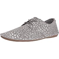 Sanuk Womens Bianca Lux Leopard Lace Up Flats Casual - Grey - Size 5 B