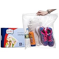 [ Pack of 10 ] Large Regular Roaster Storage Zipper Bags, 3.5 Gallon, 16
