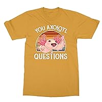 Retro 90s Funny You Axolotl Questions Unisex Tee Tshirt