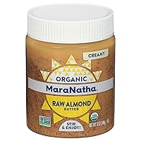 Maranatha Organic, Creamy Raw Almond Butter Spread 12 Ounce