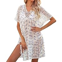 Cover up Swim Dress Knitwear Hollowed Out Fashionable Beach Bikini 3 Piece Swimsuits for Women with Cover up Sexy
