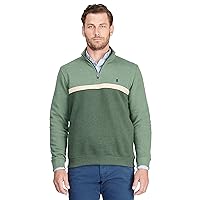 IZOD Men's Advantage Performance Quarter Zip Fleece Pullover Sweatshirt