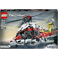 LEGO 42145 Technic Airbus H175 Emergency Helicopter, Educational Construction Set, Rotating Rotor and Motorized Functions, Model Making, 11 Years and Up