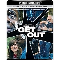 Get Out [Blu-ray] Get Out [Blu-ray] 4K Blu-ray DVD