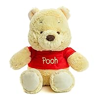 Disney Baby Winnie the Pooh and Friends Stuffed Animal with Jingle and Crinkle, Pooh 9”, Standard Safe for All Ages