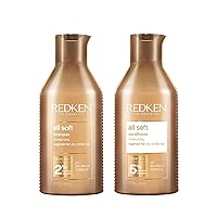 Redken All Soft Conditioner | For Dry/Brittle Hair | Moisturizes & Provides Intense Softness | With Argan Oil