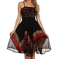 Sakkas Aphrodite Embroidered Batik Dress