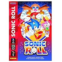 KESS - Sonic Roll Board Game: Roll Through 4 Classic Zones, 1-4 Players Thrilling Tabletop Adventure Game for Ages 14+