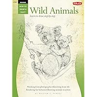 Walter Foster How to Draw & Paint Drawing Wild Animals Book Walter Foster How to Draw & Paint Drawing Wild Animals Book Paperback Mass Market Paperback