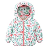 UNICOMIDEA Winter Coats for Kids 3D Down Alternative Hoods Baby Boys Girls Jacket for 6M-5T