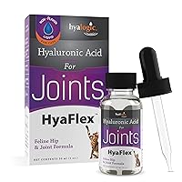Hyalogic HyaFlex Hyaluronic Acid for Cats – Premium Cat Products for Joint, Skin, Eye, and Coat Maintenance – Natural Cat Joint Supplement (30ml)