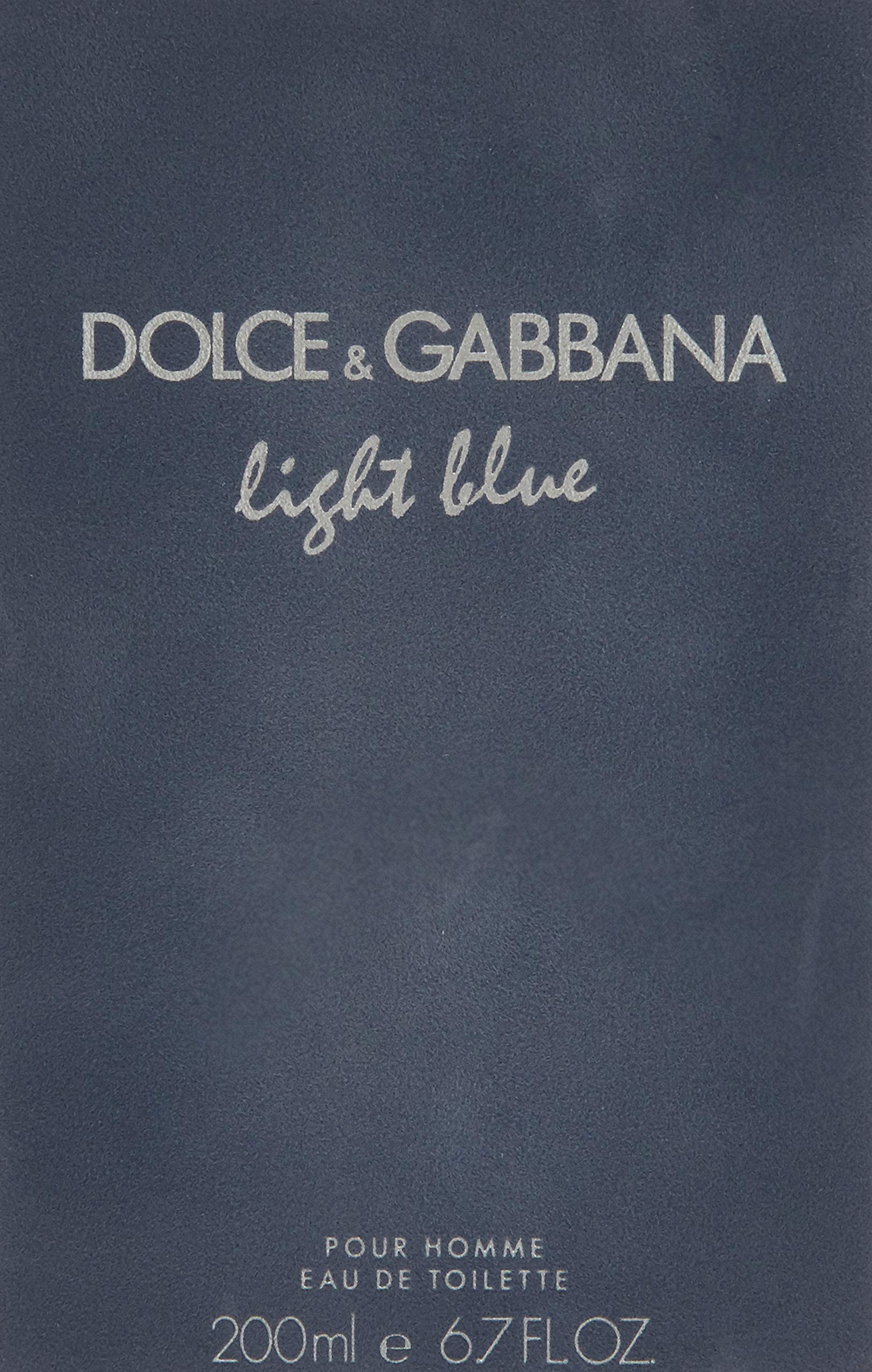 DOLCE&GABBANA Light Blue Pour Homme Eau de Toilette Spray, 6.7 oz.