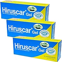 3 Pcs. (3 x 7 Grams) of Hiruscar Gel for Uneven Skin, Scar and Keloid Care