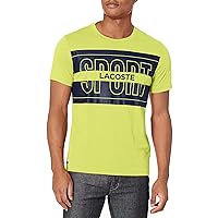 Lacoste Men's Short Sleeve Graphic Sport T-Shirt