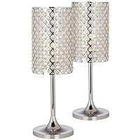 360 Lighting Glitz Modern Glam Table Lamps 24