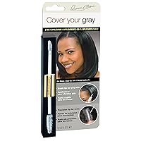 Daggett and Ramsdell Cover Your Gray 2-in-1 Mascara Wand & Sponge Tip Applicator, Jet Black, 0.5 Ounce