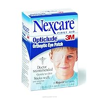 3M Nexcare Opticlude Orthoptic Oval Eye Patches (3 1/4