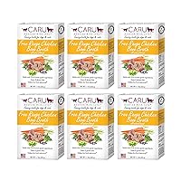 Caru Classics Free Range Chicken Bone Broth for Dogs & Cats - 1.1 Lbs Each - 6 Pack