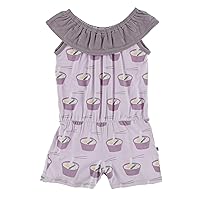 KicKee Pants Summer Rompers, Girl Baby Clothes, Short Sleeved Baby One Piece